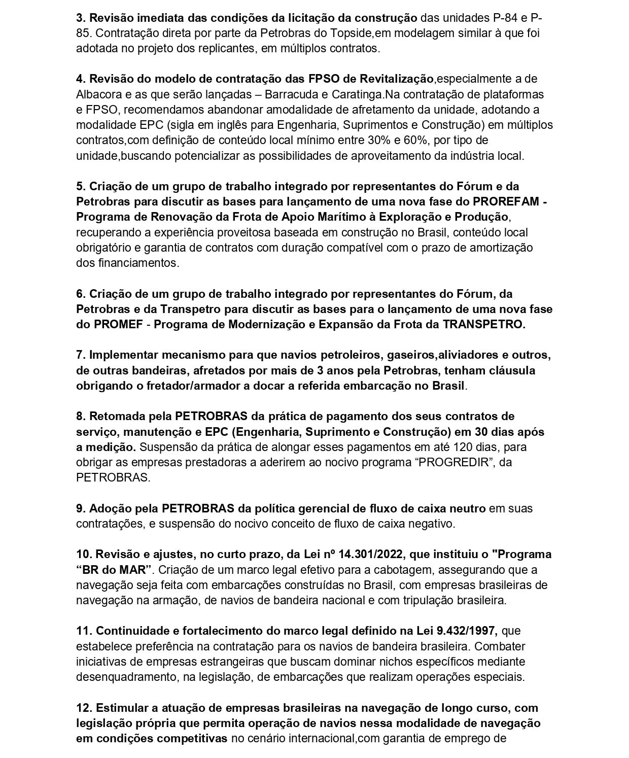 Forum pela Retomada da Industria Naval e Offshore page 0003